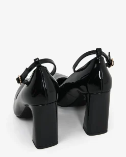 Vera Block Heel Point