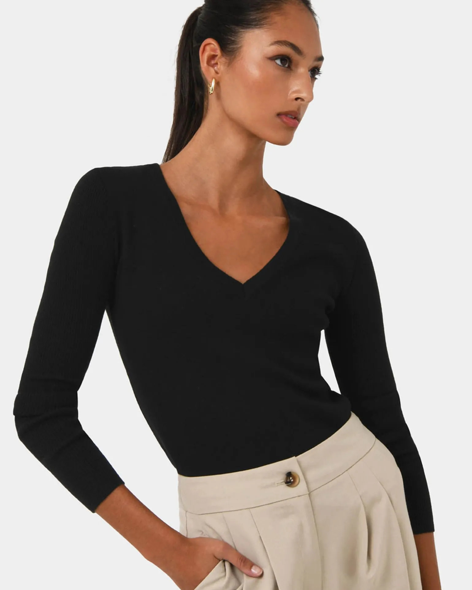 Vicky V-neck Knit