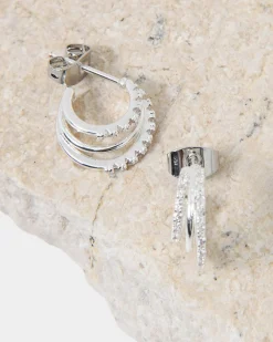 Viviana Silver Earrings