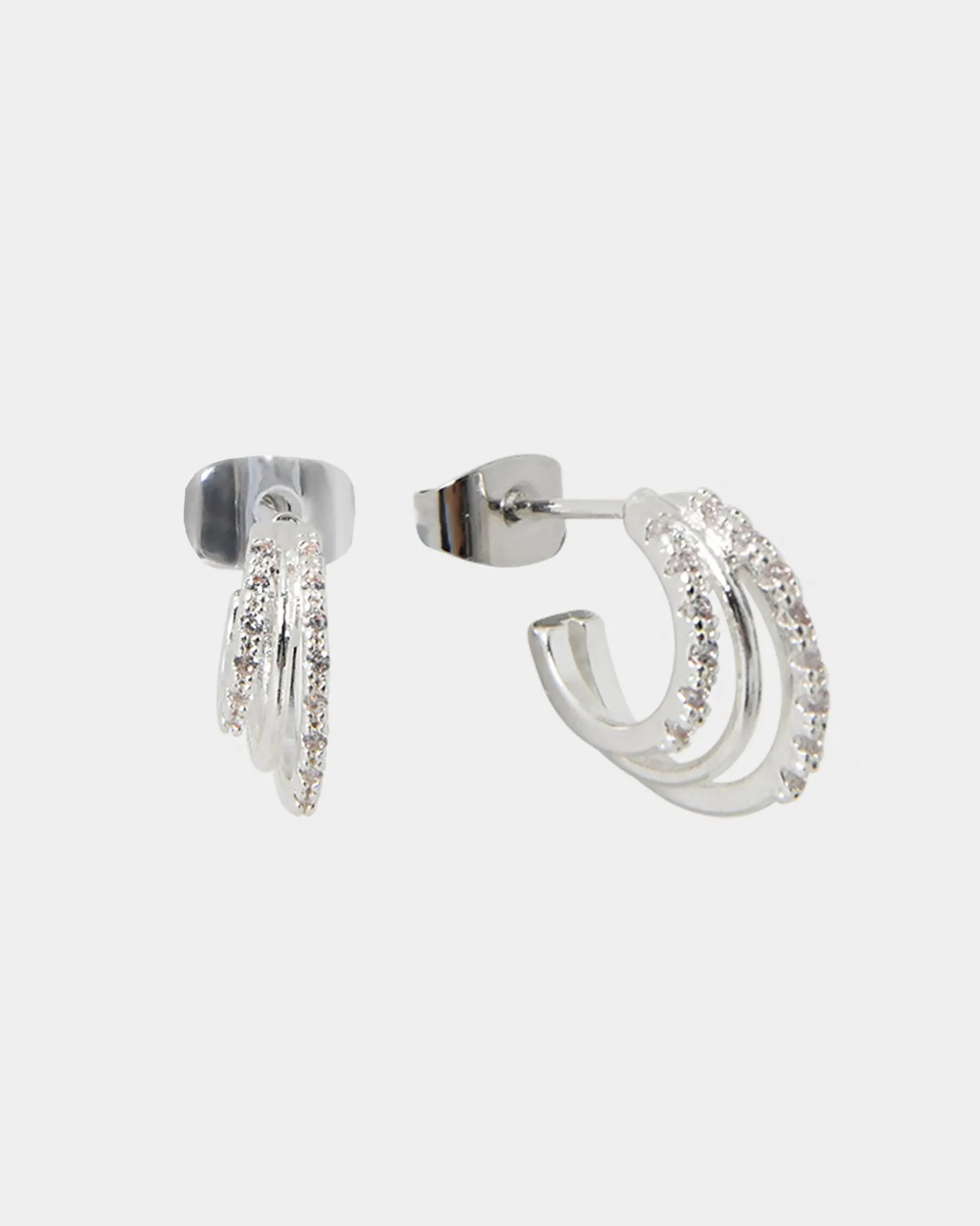 Viviana Silver Earrings
